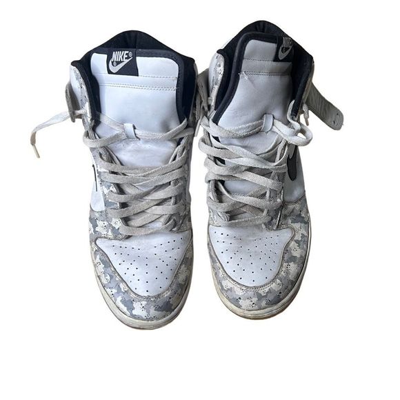 2006 Nike Dunk High Snow Camo White 11 - Picture 2 of 5